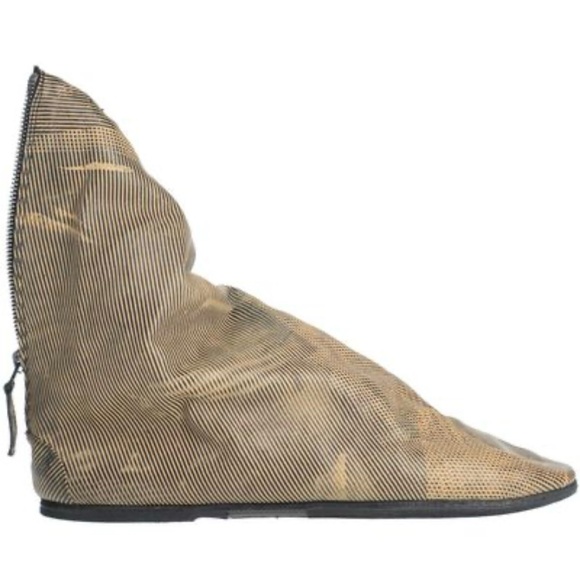 Women’s Marsell Structured Ankle Boots Leather NWOT Size 40 $1,075 MSRP - Picture 1 of 8